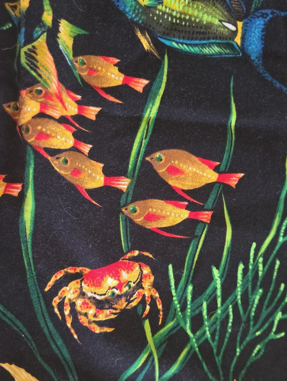 The Alexander Henry Collection Multi Colors FISHIES Marine Life 1.53 Yards